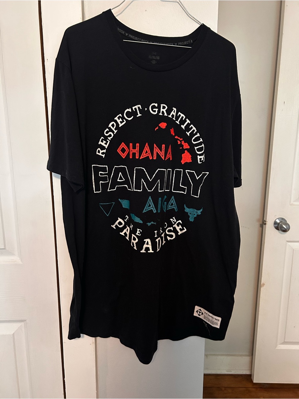 Set of 2 men’s Under Armour project Rock T’s